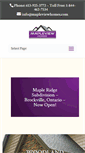 Mobile Screenshot of mapleviewhomes.com